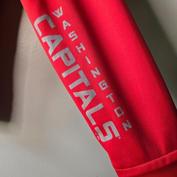 Washington Capitals NHL Red Hooded Jacket L/G By G-III Sports - Picture 9 of 12